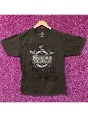 Disney Cruise Line "Skipper Society" Graphic T-Shirt Medium